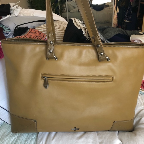 Pour La Victoire leather shoulder bag tote - Picture 6 of 6